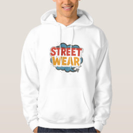 Moletom Vibes de Streetwear - Design de Gráfico Urbano Neg