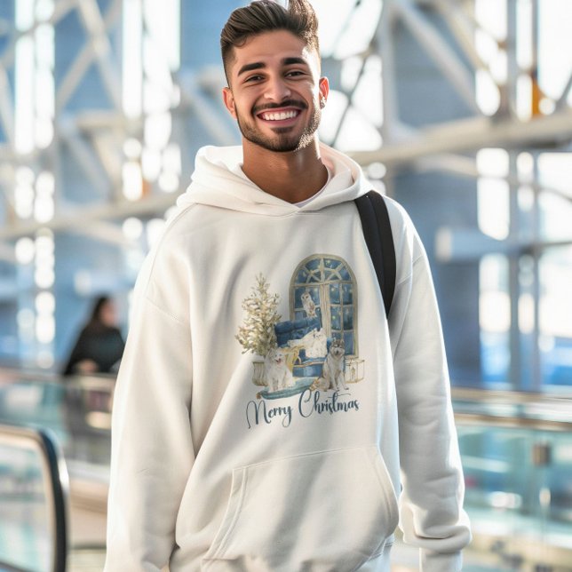 Moletom Víblias de Natal nórdicas escandinavas (Criador carregado)