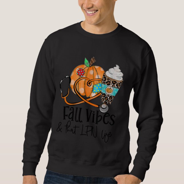 Moletom Víblias De Queda E LPN Life Pumpkin Leopard Thanks (Frente)