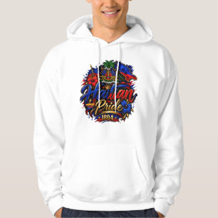 Moletom Vibrações Haitianas Camisola de Capuz Orgulho Ha