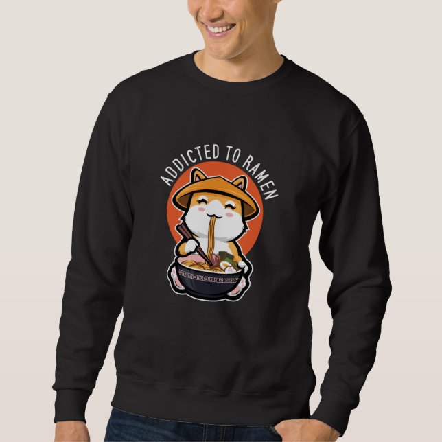 Moletom Viciado em Ramen (Frente)