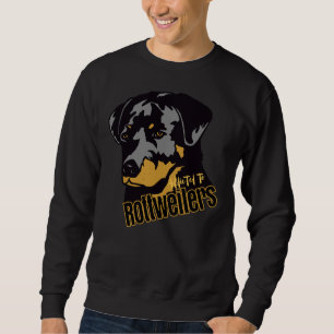 Moletom Viciado Em Rottweilers Especialmente Para Rottweil