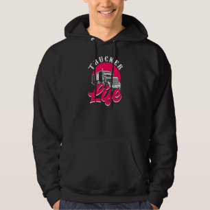 Moletom Vida de Caminhoneira Mulher Grande Caminhão Semi C