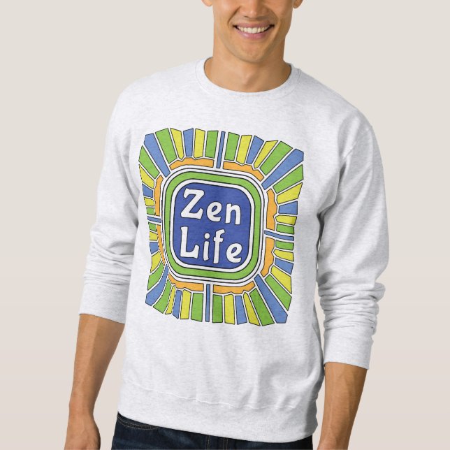 Moletom Vida Zen para mim (Frente)