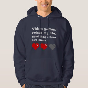 Moletom Videos games arruinaram minha vida
