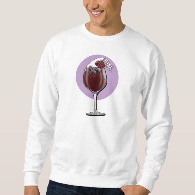 Moletom Vidro De Vinho (Frente)