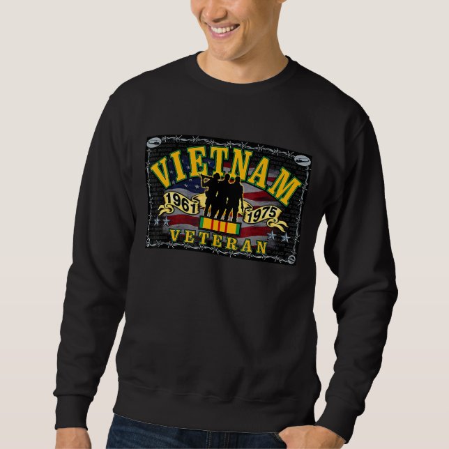 Moletom Vietnam Veteran Vintage (Frente)