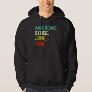 Moletom Vigésimo Quarto Aniversário Desde Junho De 1998 24