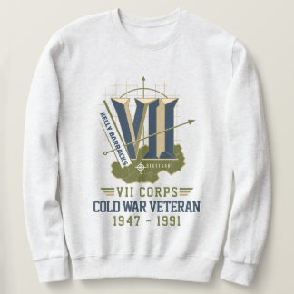 Moletom VII Corps VETERANO da Guerra Fria Kelley Barracks