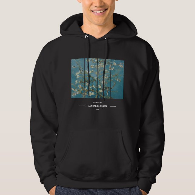 Moletom Vincent Van Gogh Flor de Amendoeira Hoodie  (Frente)