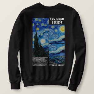 Moletom Vincent Van Gogh Noite Estrelada 1889 Arte