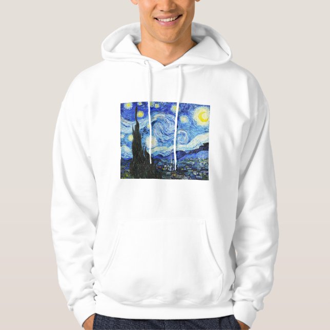 Moletom Vincent Van Gogh, pintura A Noite Estrelada (Frente)