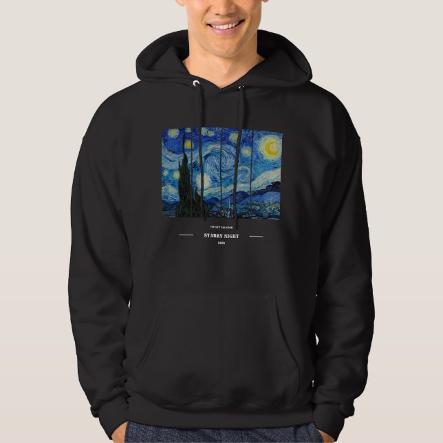 Moletom Vincent Van Gogh Starry Night Hoodie (Frente)
