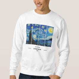 Moletom Vincent Van Gogh Starry Night Sweatshirt 