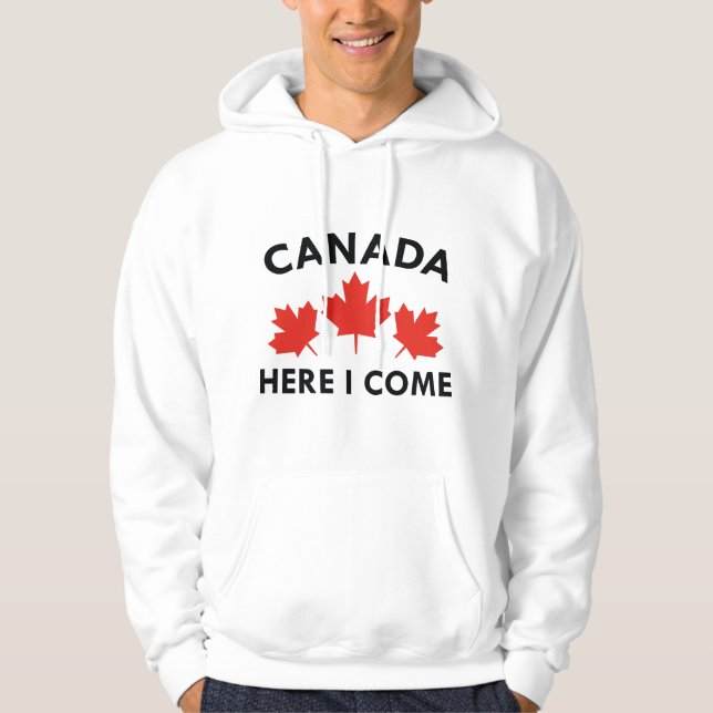 Moletom Vindo Para o Canadá (Frente)