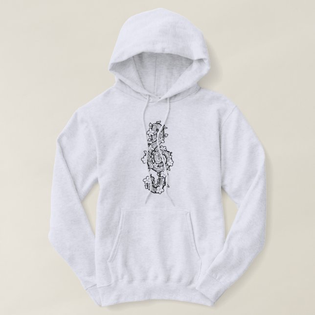 Moletom Vine Clef Hoodie (Frente do Design)