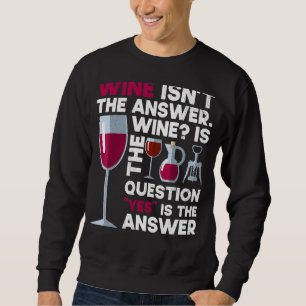 Moletom Vinho Álcool Bebendo Vinho Vinho Vidro Gama Garraf