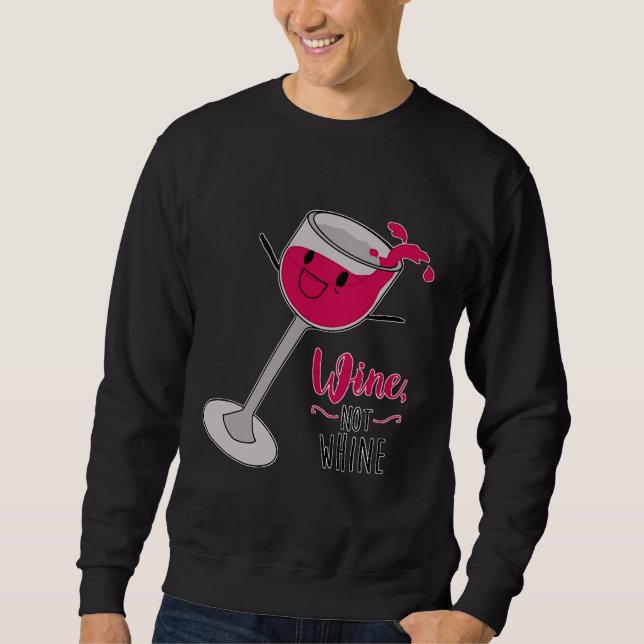 Moletom Vinho Não Vinho (Frente)