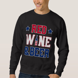 Moletom Vinho Vermelho E Independência Da Cerveja Dia 4 De