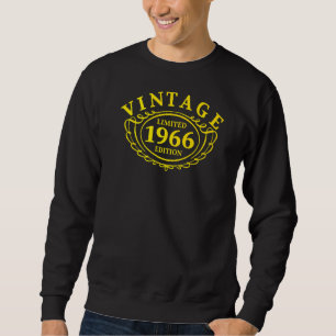 Moletom Vintage 1966 Com 56 Anos