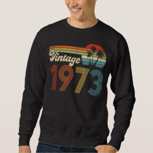 Moletom Vintage 1973 50th Birthday Gift Men Retro 50