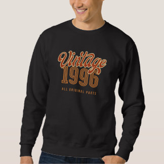 Moletom Vintage 1996 Todas As Peças Originais Para Men & W