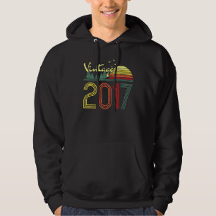 Moletom Vintage 2017 Feita Em 2017, Aniversário De 5