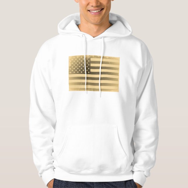Moletom Vintage American Flag (Frente)
