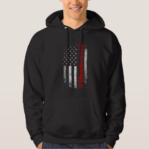 Moletom Vintage American Flag Astronomer Roupa Patriot U