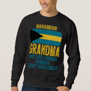 Moletom Vintage Bahamian Avó Bahamas Bandeira Bandeira Par