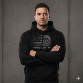 Moletom Vintage Biker USA Flag Helmet Skull Hoodie