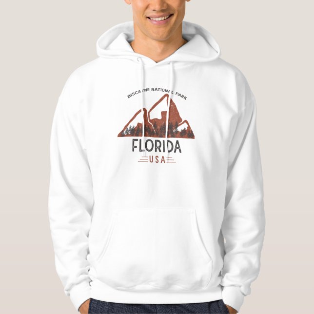 Moletom Vintage Biscayne National Park Florida (Frente)