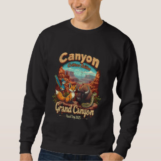 Moletom Vintage Critters Grand Canyon Viagem pela Rodovia