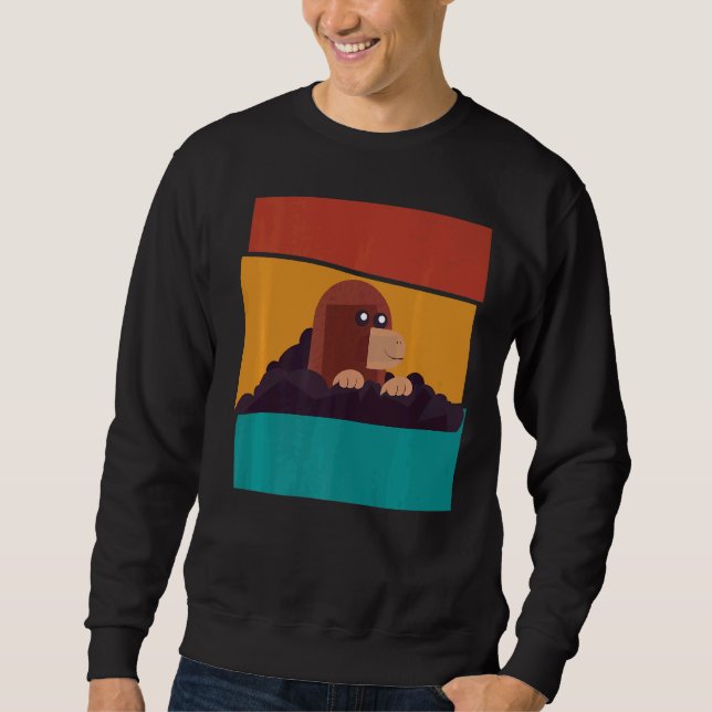 Moletom Vintage Cute Mole (Frente)