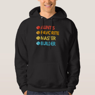 Moletom Vintage De Bloco De Cuta Do Master Builder Para Ne
