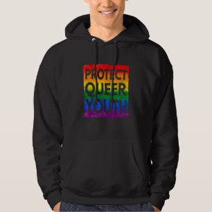Moletom Vintage em desgosto Protege Orgulho Lgbt da Juvent