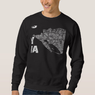 Moletom Vintage Está No Meu DNA Nicarágua Mapa Esboço Nica