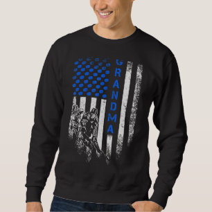 Moletom Vintage Estados Unidos Bandeira Americana Hockey P