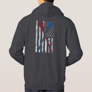 Moletom Vintage Flag e Lacrosse Bats