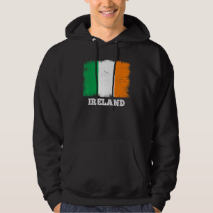 Moletom Vintage Flag Irlanda Country Retro Flag Irlandês