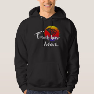 Moletom Vintage French Horn Mãe Retro Sunset Funny Music G
