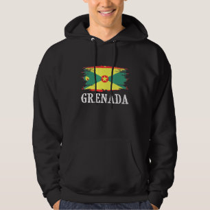 Moletom Vintage Grenada Flag I Love Granada