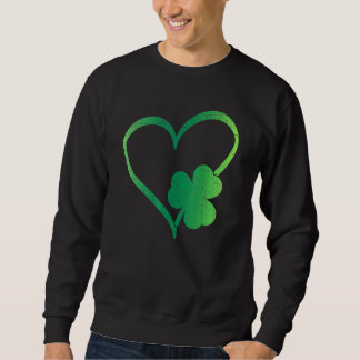 Moletom Vintage Happy St Patrick's Day Irish Lucky Shamroc