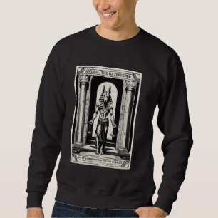 Moletom Vintage Kemetic Tarot Card Antigo Egito