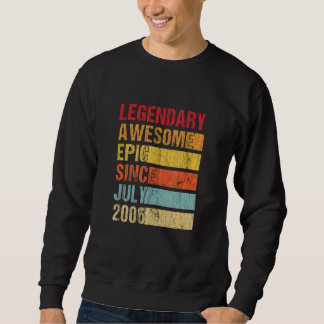 Moletom Vintage Legendary Awmanutenção Epic Desde Julho De