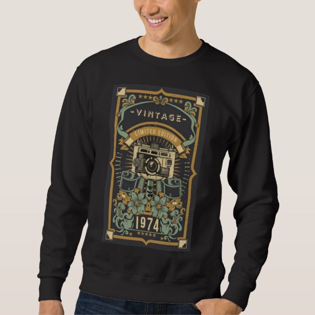 Moletom Vintage Limited Edition 1974 (Frente)