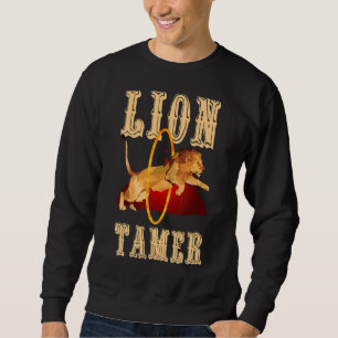 Moletom Vintage Lion Tamer - Tema Do Carnaval Circus Sta