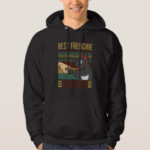 Moletom Vintage Melhor Pai Francês Nunca Homens De Cachorr