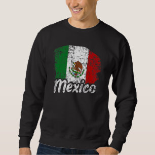 Moletom Vintage México, Orgulho da Bandeira Mexicana