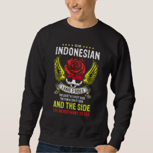 Moletom Vintage Patriotic Orud Caveira Indonésia